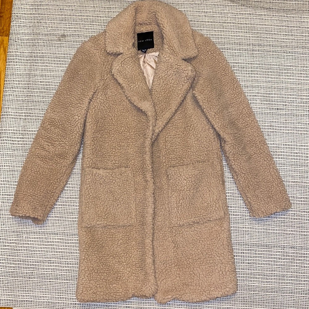 new look teddy coat